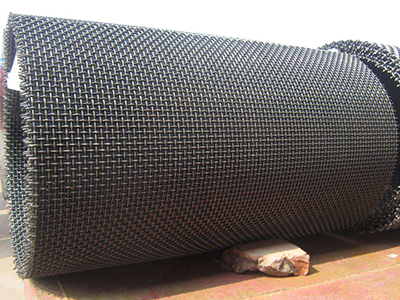 黑鋼軋花網(wǎng)圖片2